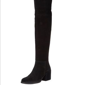 Steve Madden Black Over the Knee Boots